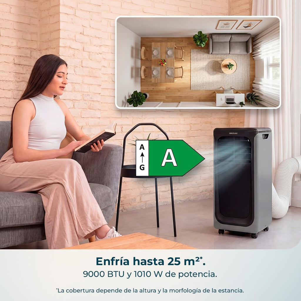Aire Portátil CECOTEC 9000 BTU con WiFi