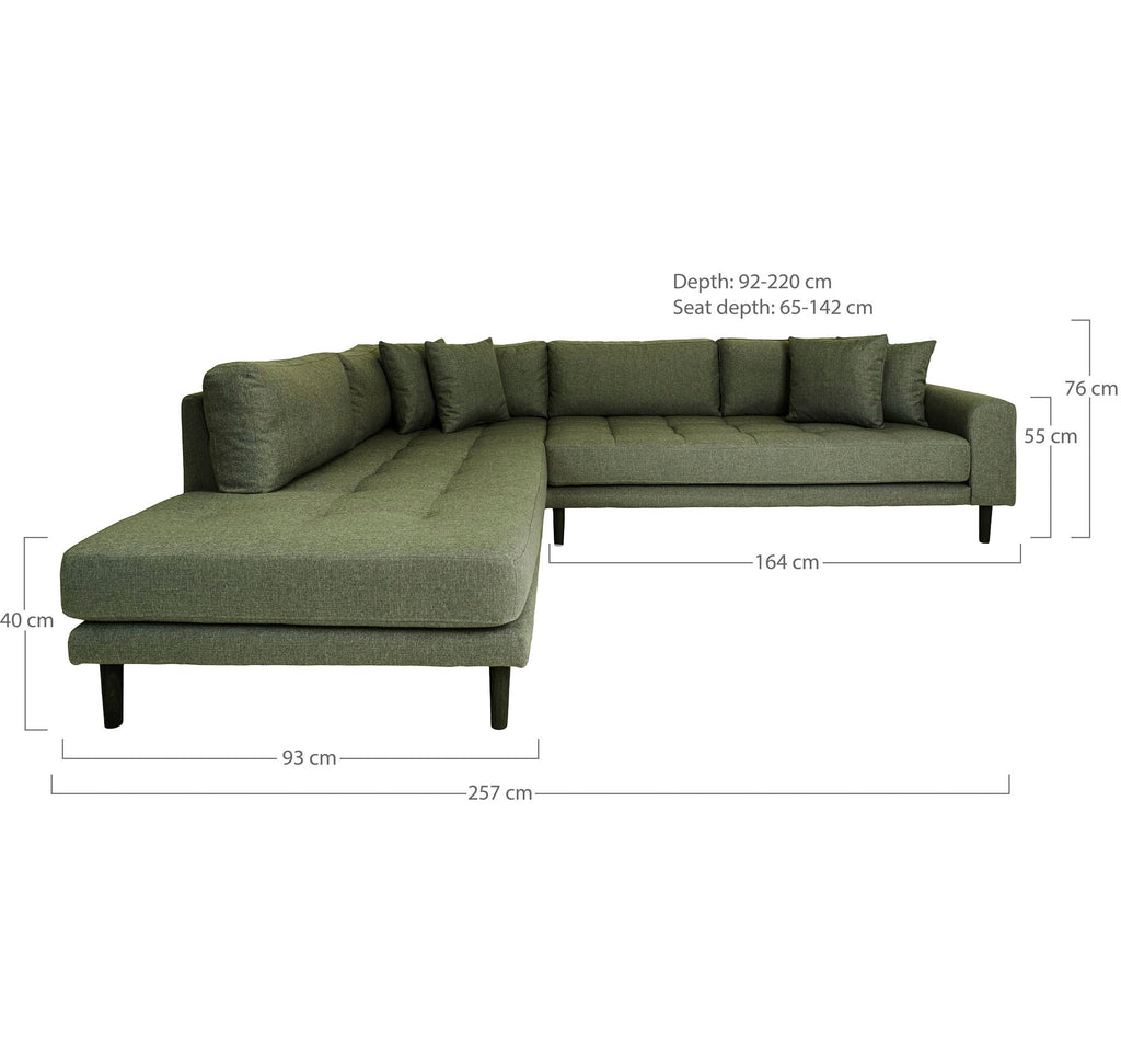 Lido Corner Sofa With Open End