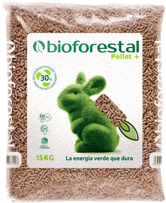Palet de 42 sacos de pellet BIOFORESTAL