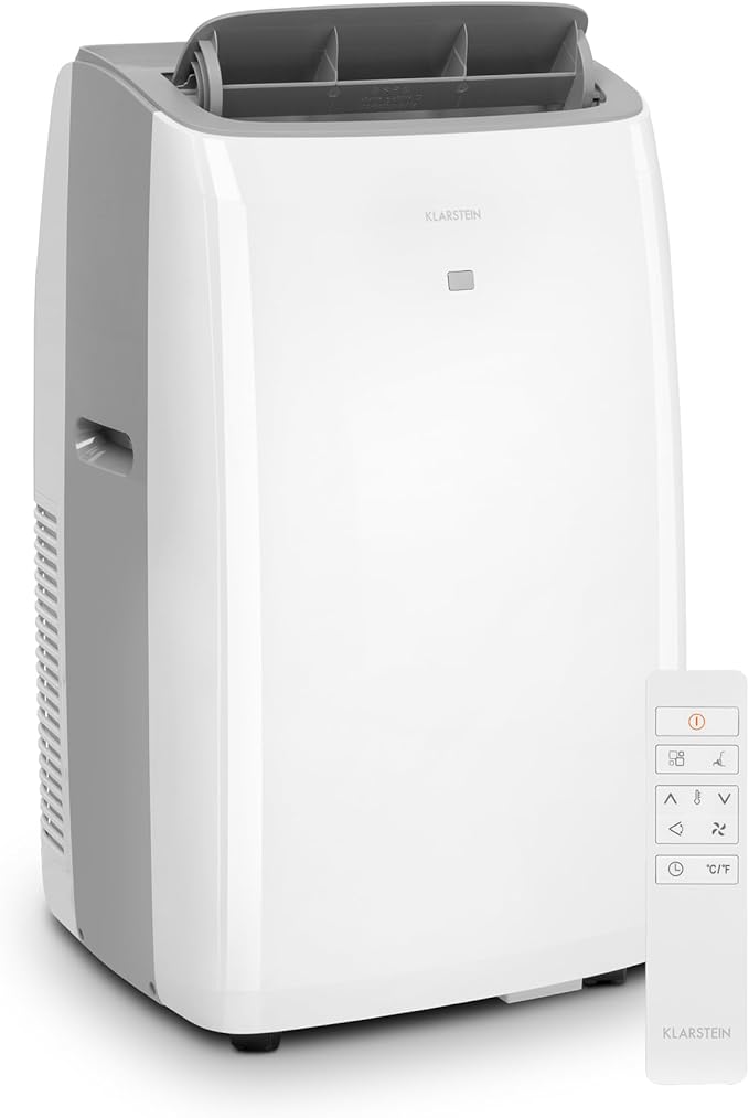 Aire Acondicionado Portátil Klarstein 12000 BTU – Classe A+, R290, SEER 13, Silencieux 63 dB