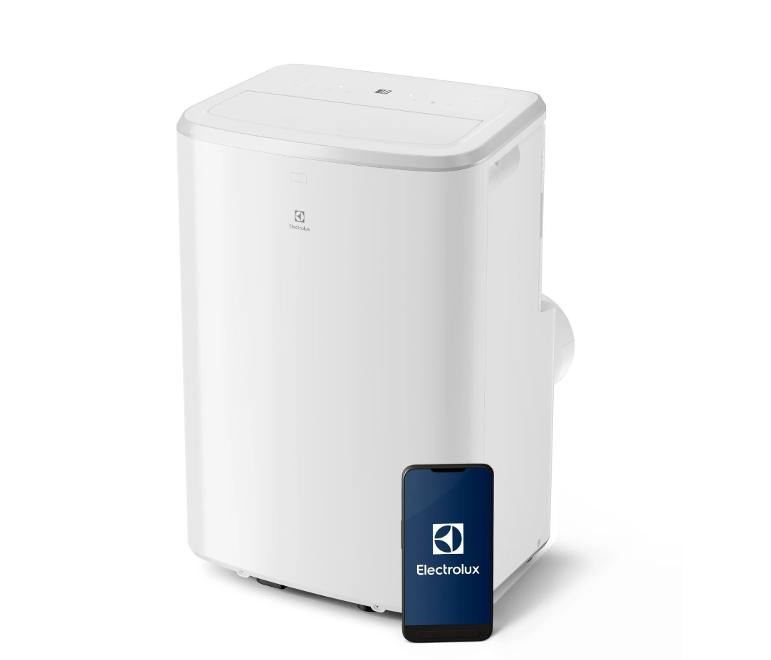 Aire Acondicionado Portátil Electrolux EXP26U339CW Comfort 600 – 2600 W, Classe A, R290, 64 dB