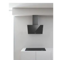 Campana extractora Whirlpool WHVF63FLTK, accessoire pour cuisine, vue de face avec filtre et commandes visibles.