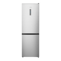 Frigorífico HISENSE FCN300ACE1 blanc avec porte double et espace de stockage intérieur visible.