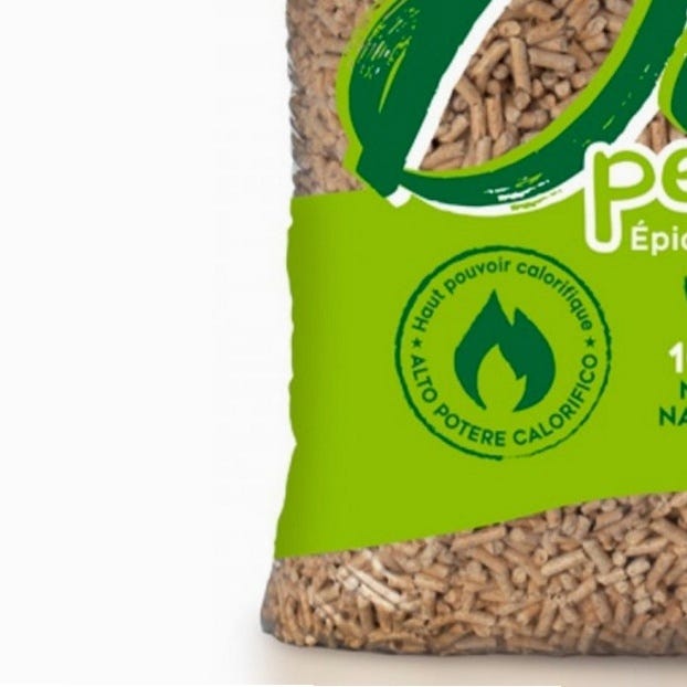 77 Sacos de pellets bio para estufa 15kg