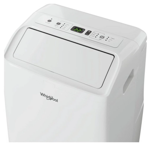 Aire Acondicionado Portátil Réversible Whirlpool PACF212HPW – 3300 W, Classe A/A+, R290, 6ème Sens