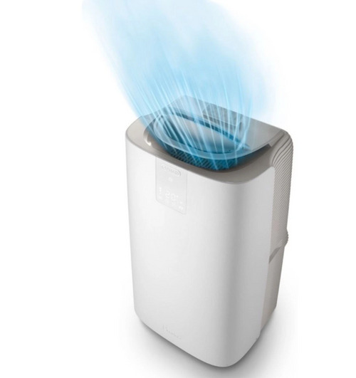 Aire Acondicionado Portátil De'Longhi PACAP98 GentleJet – 11500 BTU, Classe A+, R290, GentleJet 180°