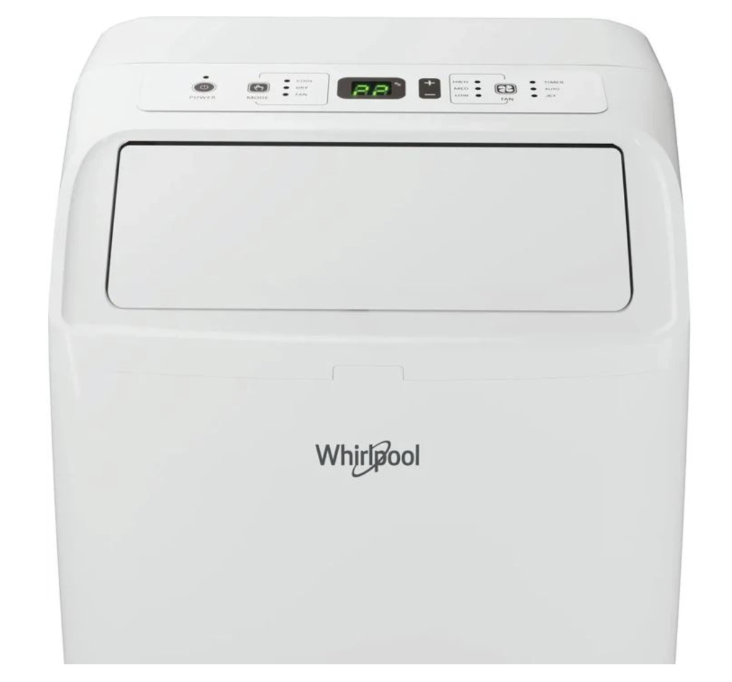 Aire Acondicionado Portátil Whirlpool PACF212CO W – 12000 BTU, Classe A, R290, 6ème Sens