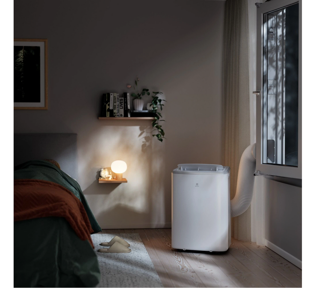Aire Acondicionado Portátil Electrolux EXP26U339CW Comfort 600 – 2600 W, Classe A, R290, 64 dB