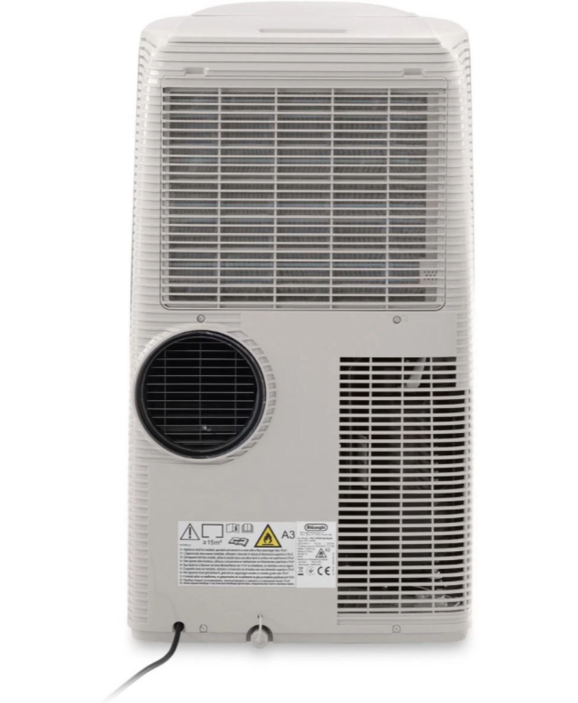 Aire Acondicionado Portátil De'Longhi PACAP98 GentleJet – 11500 BTU, Classe A+, R290, GentleJet 180°