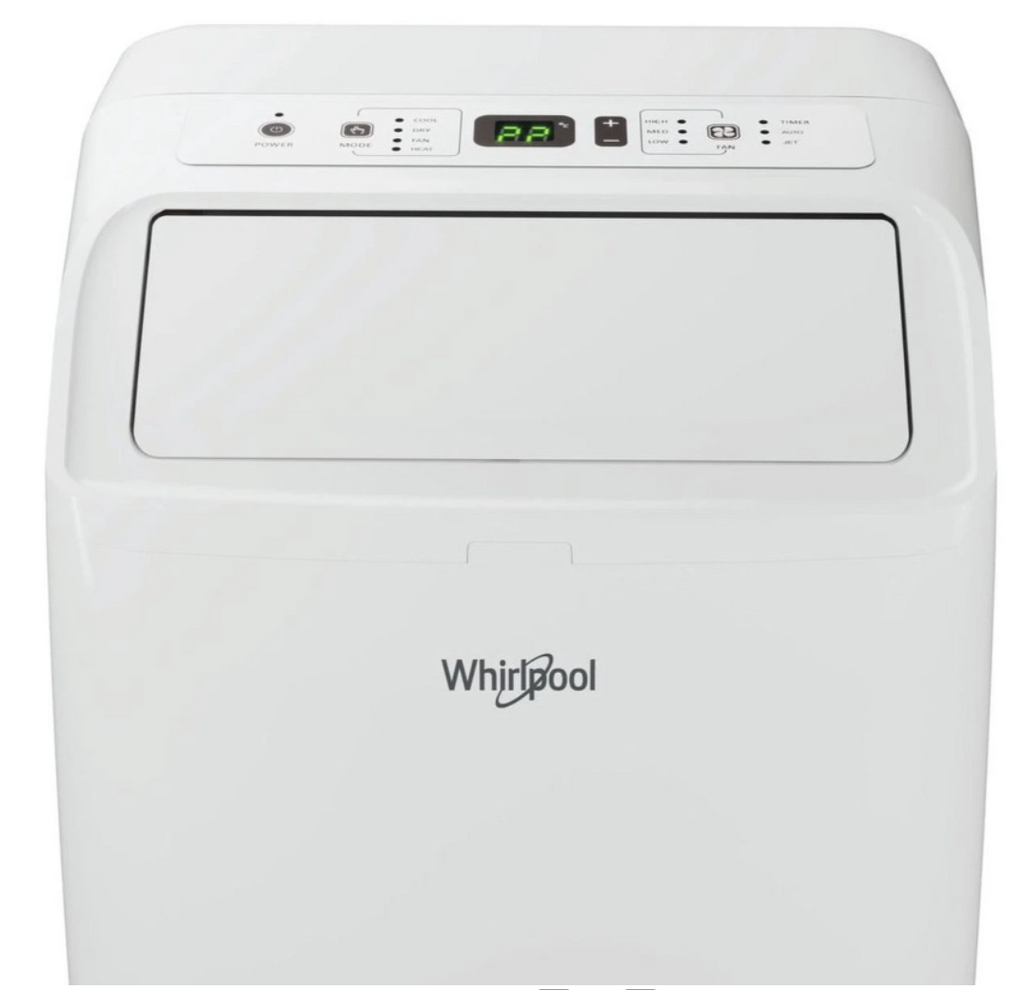 Aire Acondicionado Portátil Réversible Whirlpool PACF212HPW – 3300 W, Classe A/A+, R290, 6ème Sens