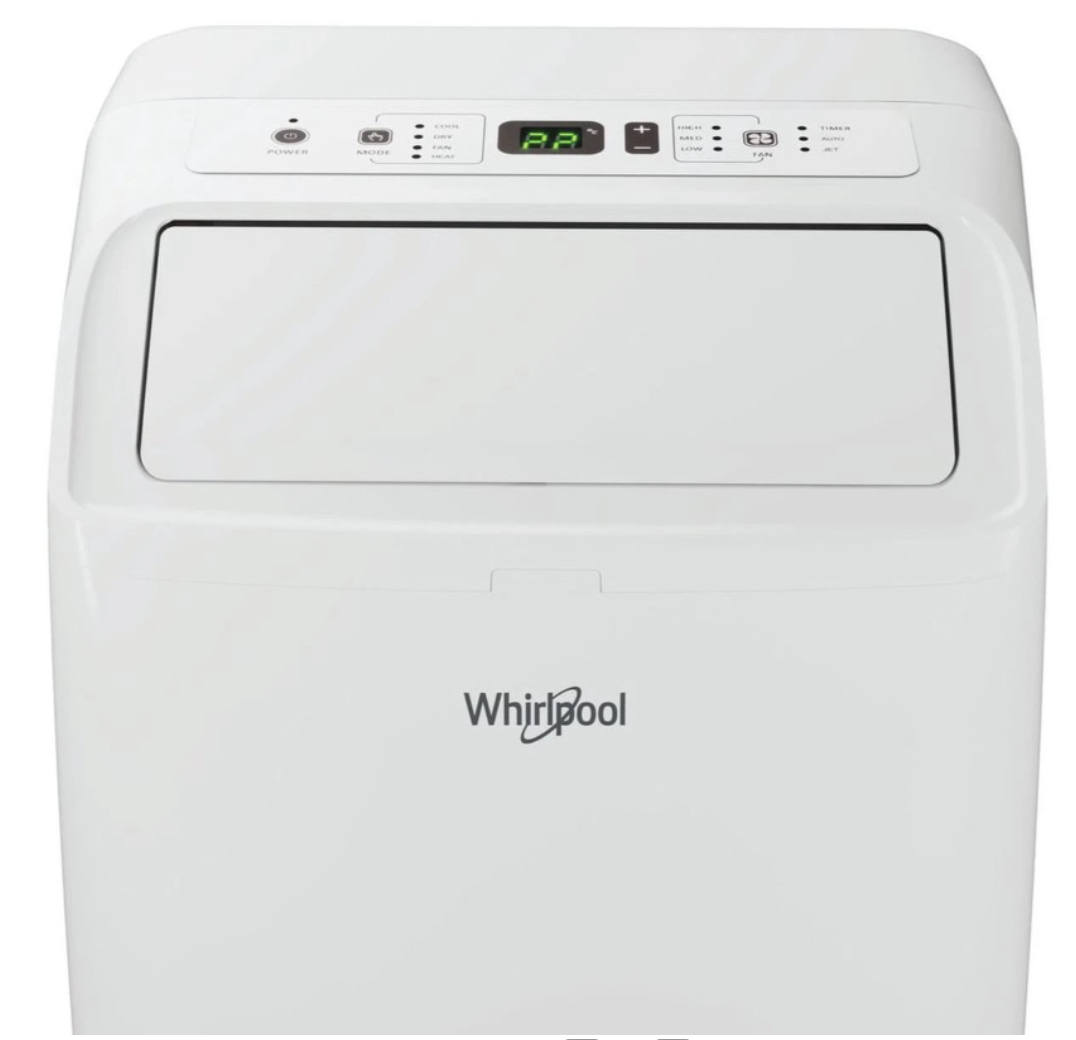 Aire Acondicionado Portátil Réversible Whirlpool PACF212HPW – 3300 W, Classe A/A+, R290, 6ème Sens