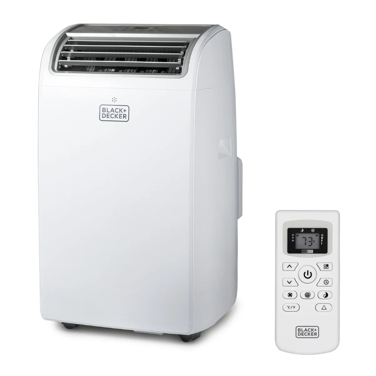 Climatizador portátil 3 en 1 de 14000 BTU para una pieza medida hasta 700 pies de capacidad BPACT Serie de BLACK+DECKER BPACT14WT