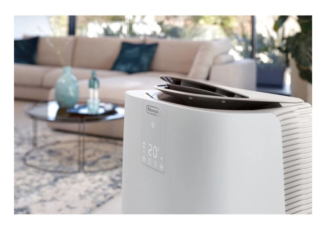 Aire Acondicionado Portátil De'Longhi PACAP98 GentleJet – 11500 BTU, Classe A+, R290, GentleJet 180°