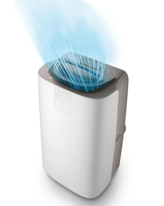 Aire Acondicionado Portátil De'Longhi PACAP120 GentleJet – 12000 BTU, Classe A+, R290, GentleJet 180°