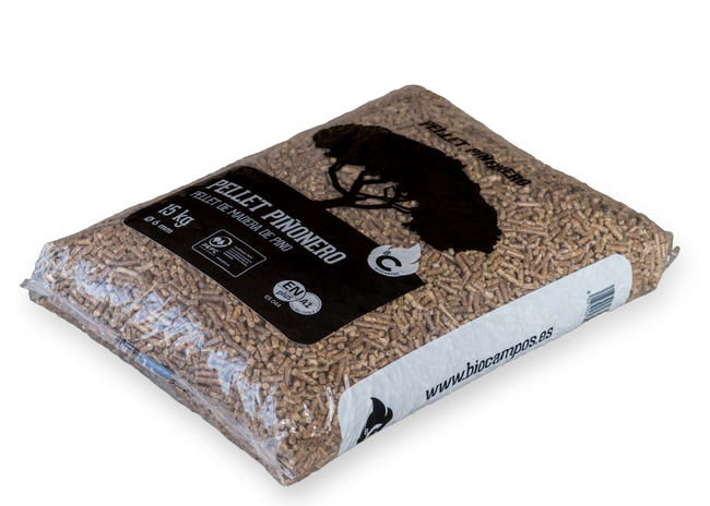 Saco de pellets de 15 kg Piñonero 70 sacos