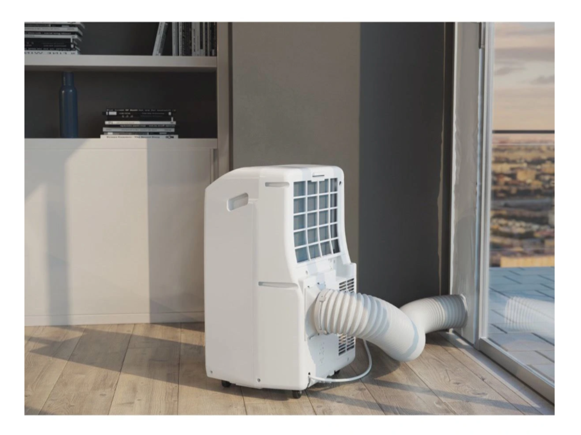Aire Acondicionado Portátil Réversible Whirlpool PACF212HPW – 3300 W, Classe A/A+, R290, 6ème Sens