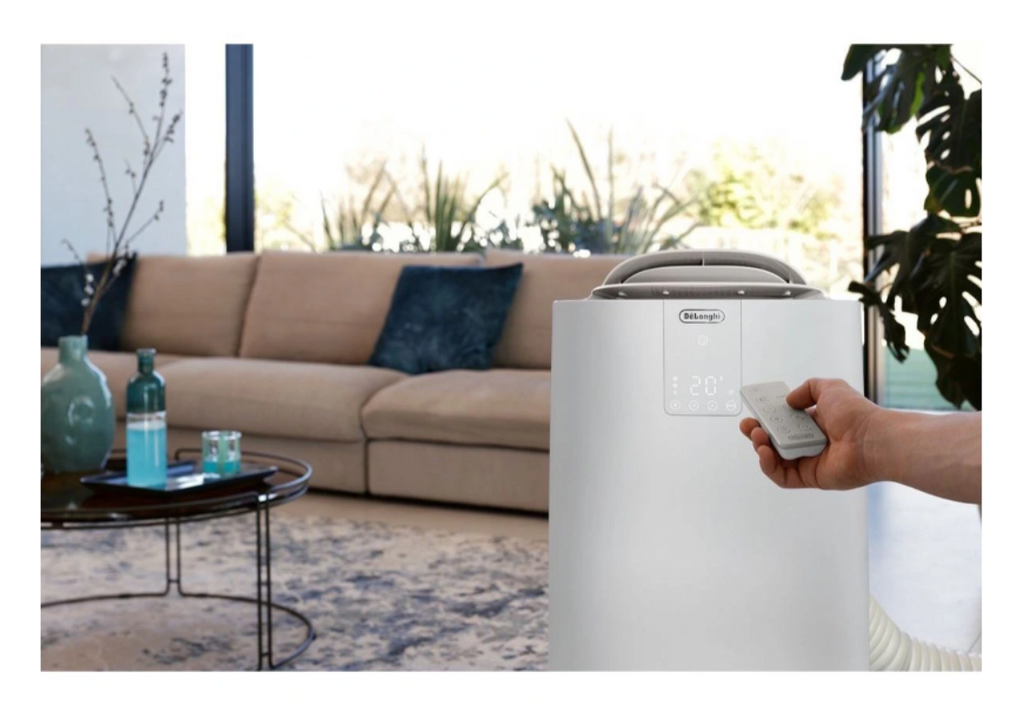 Aire Acondicionado Portátil De'Longhi PACAP98 GentleJet – 11500 BTU, Classe A+, R290, GentleJet 180°