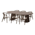 Osaka and Agustin Dining Set – Oak