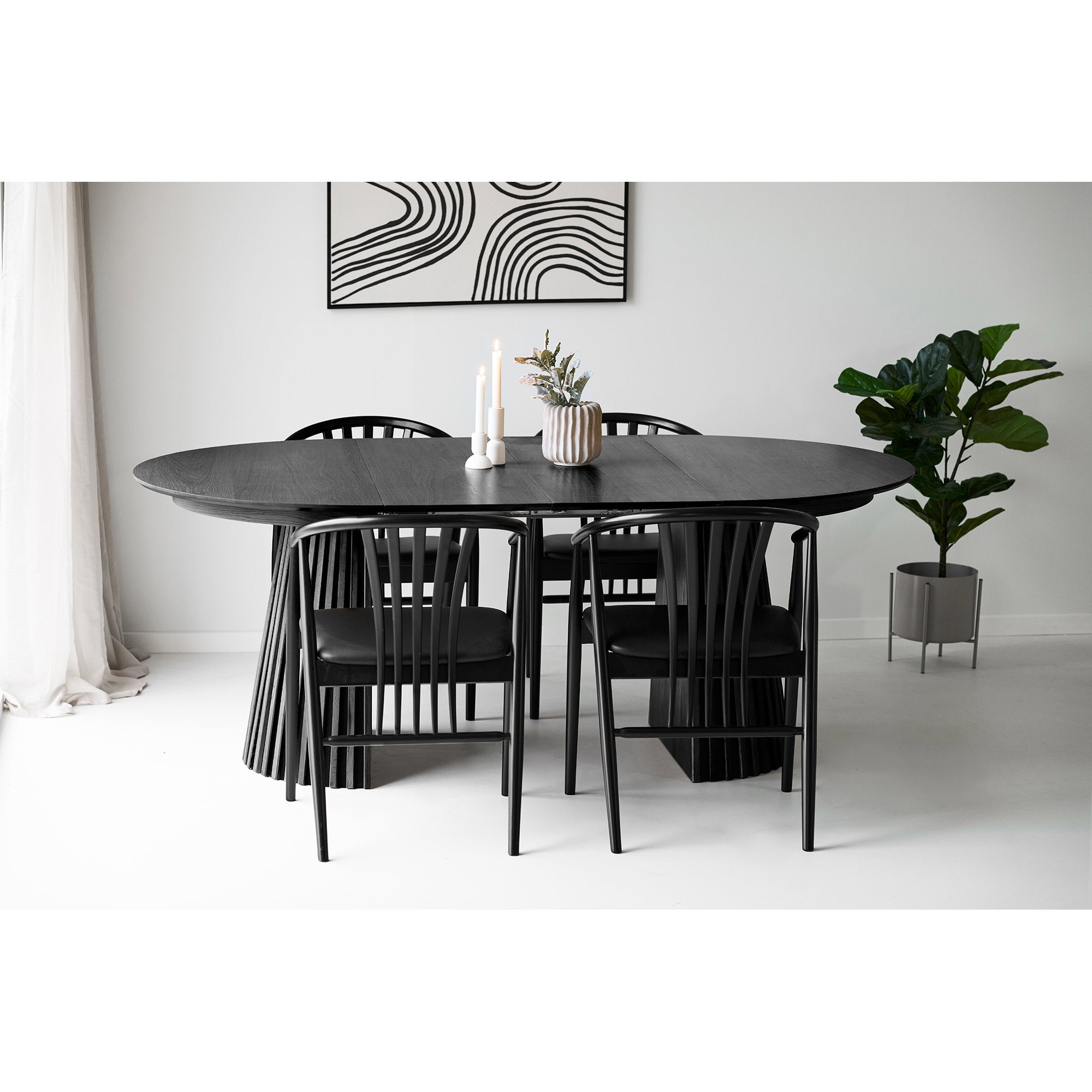 Osaka and Agustin Dining Set – Oak