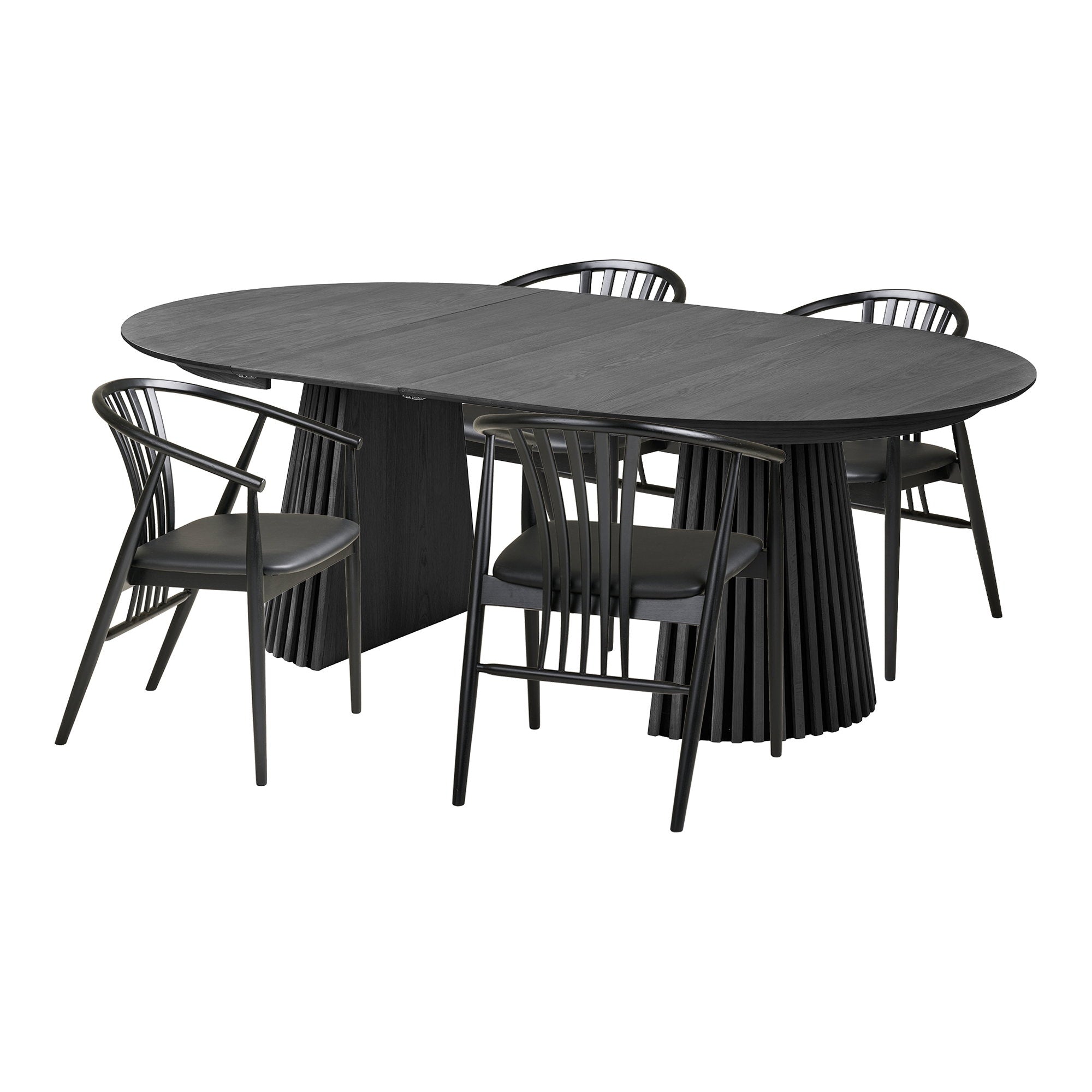 Osaka and Agustin Dining Set – Oak