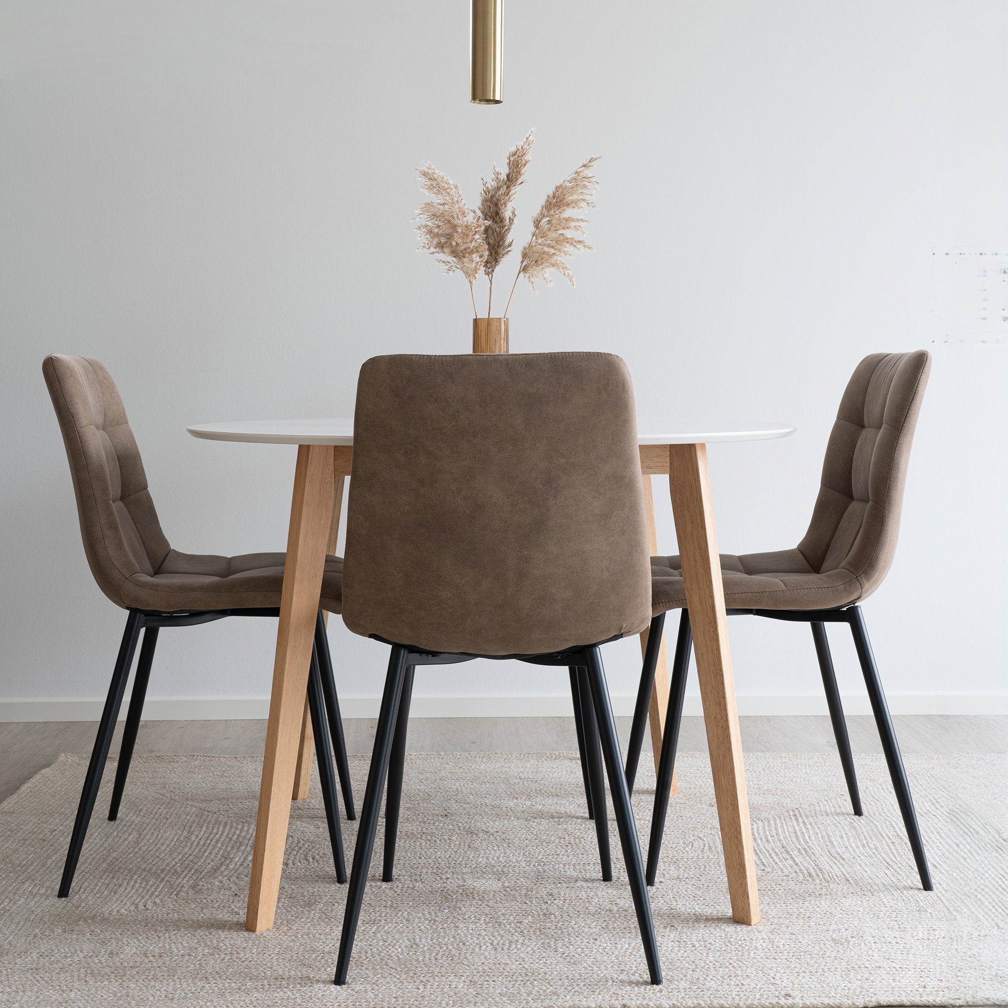 Vojens and Middelfart Dining Set – Microfibre