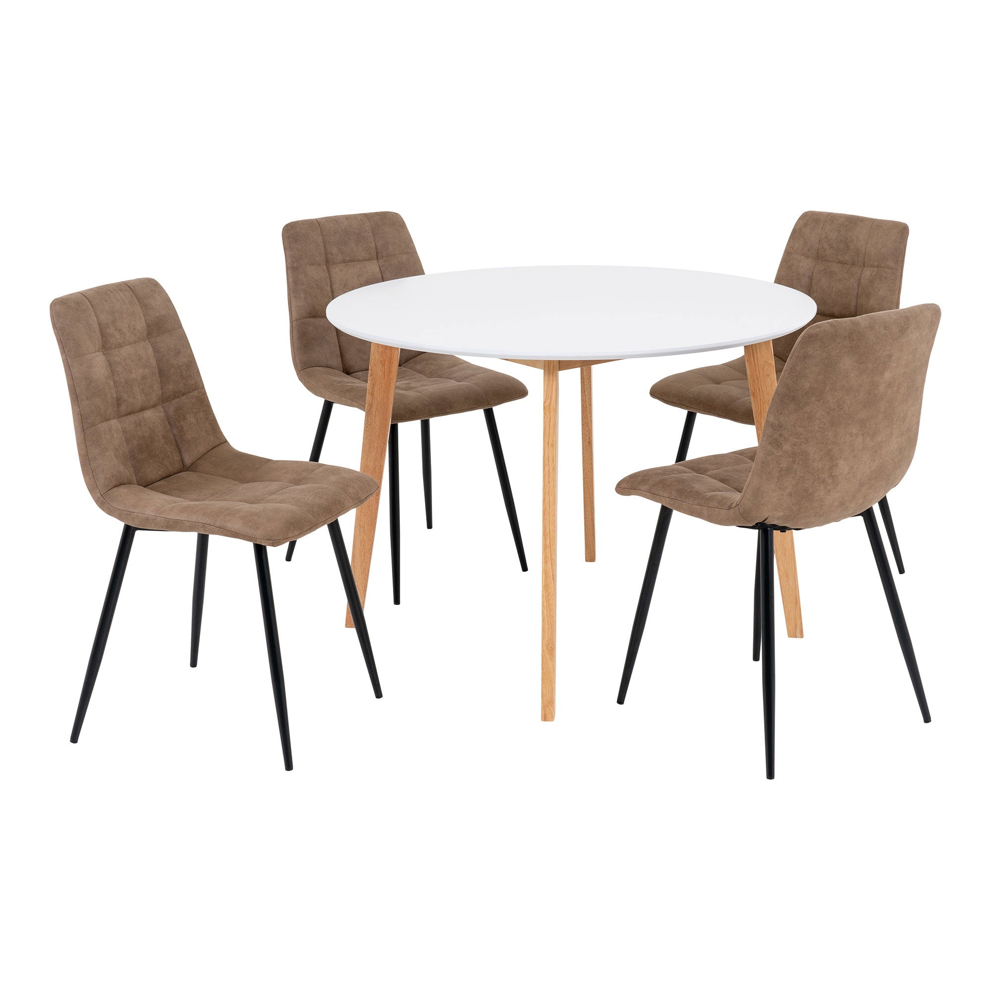 Vojens and Middelfart Dining Set – Microfibre