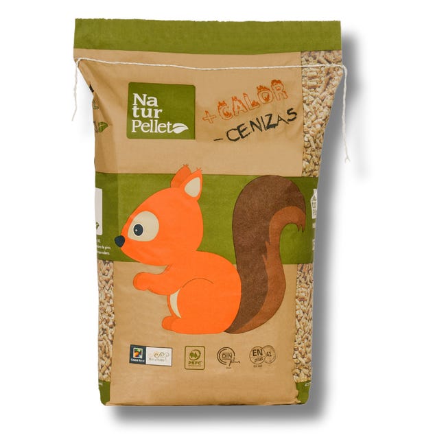Saco de pellet NATURPELLET 15 kg 77 sacos