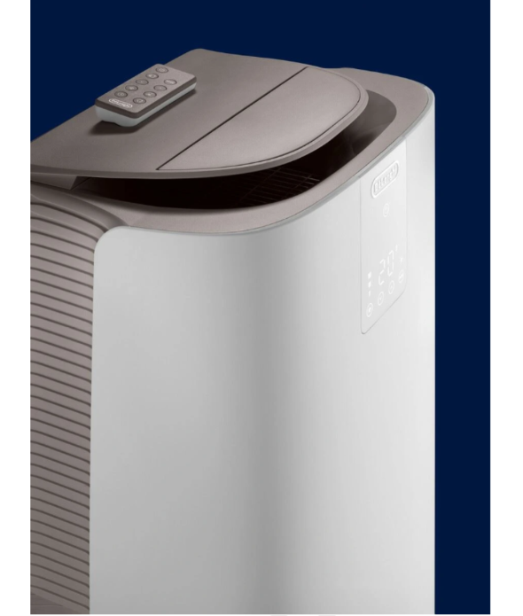 Aire Acondicionado Portátil De'Longhi PACAP120 GentleJet – 12000 BTU, Classe A+, R290, GentleJet 180°