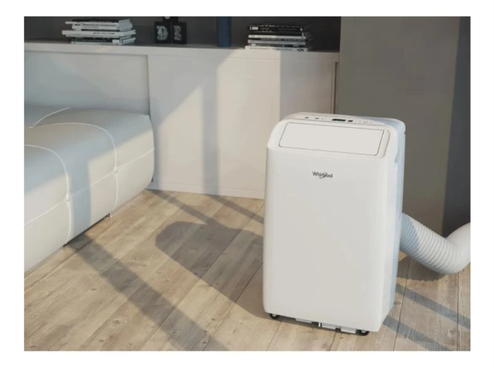 Aire Acondicionado Portátil Whirlpool PACF212CO W – 12000 BTU, Classe A, R290, 6ème Sens