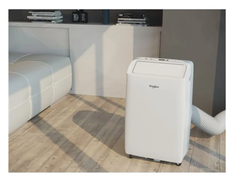 Aire Acondicionado Portátil Whirlpool PACF29COW – 2800 W, Classe A, R290, Around U, 60 dB