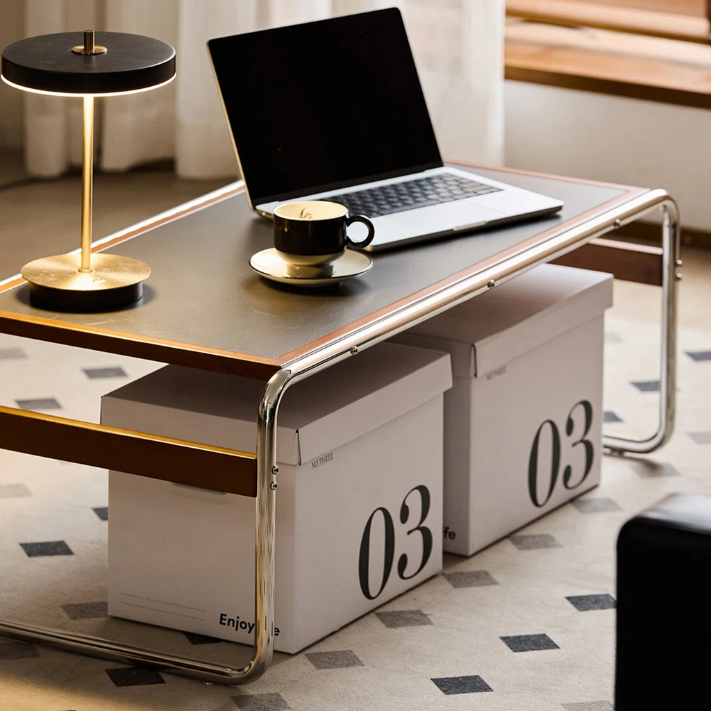 Mesa de centro Bauhaus rectangular
