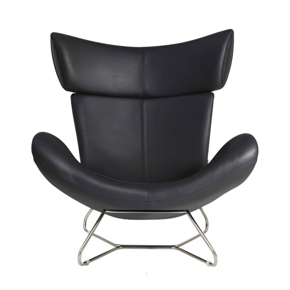 Sillón Emola Chair en Cuero Italiano