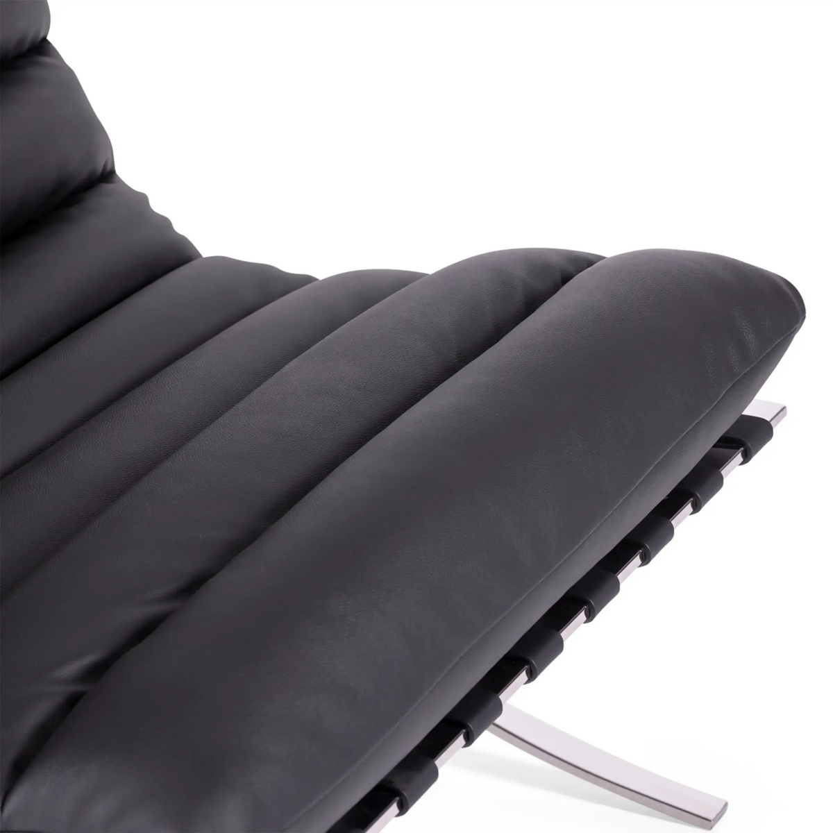 Fauteuil design en cuir synthétique – Madrid