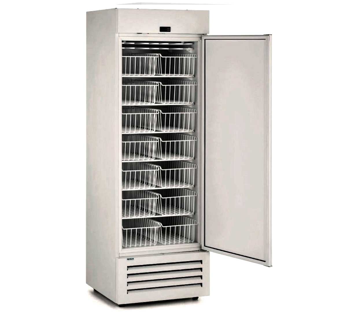 ClimaHosteleria Congelador Vertical 14 Cestas Plata