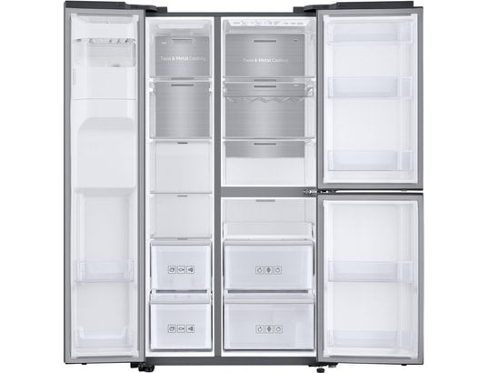 Frigorífico Side by Side Samsung RS68N8671S9 604 L